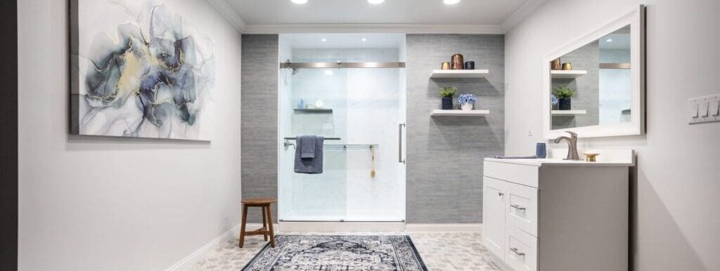 Premium shower replacement in Dallas, TX.